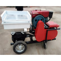 High Quality Spray Plaster Machine and piston diesel motor cement pump machine